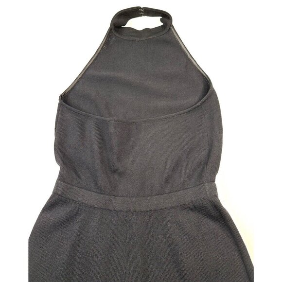 St. John Evening by Marie Gray Women's Halter Jumpsuit Black Sleeveless Size 10 - Picture 11 of 15